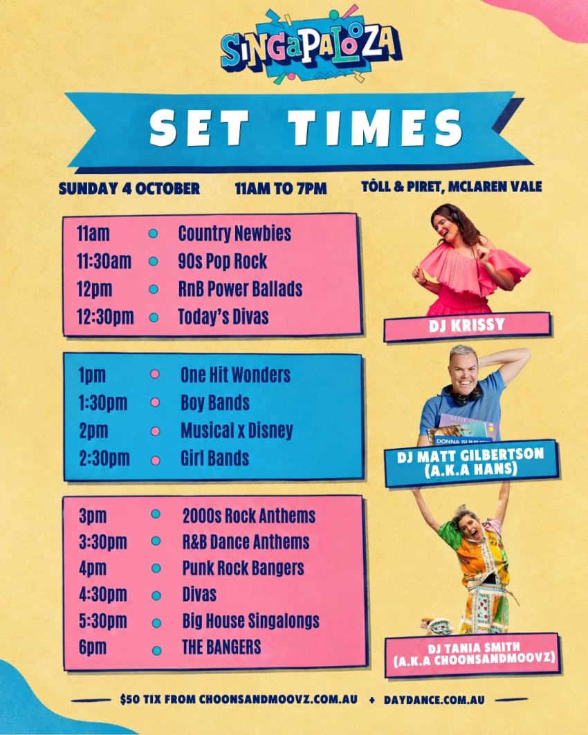 Singapalooza 2026 [Oct Long Weekend]